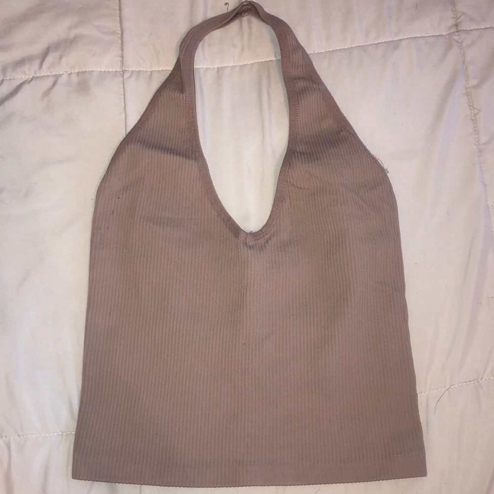 halter neck crop top
